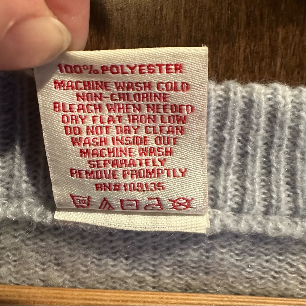 Light Blue Los Angeles Lakers Crewneck Sweater - Picture 5 of 5